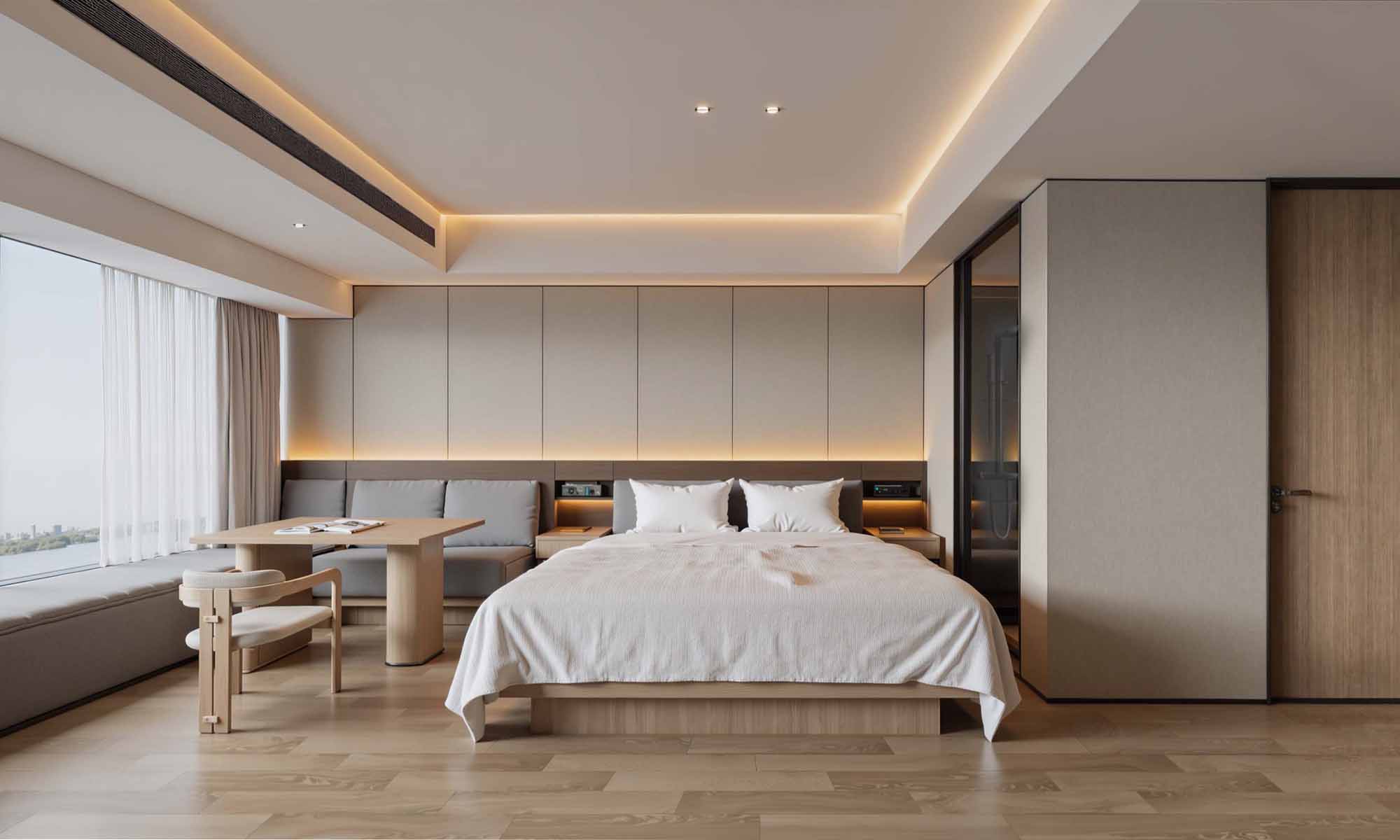 Modern Log Cabin Room Package