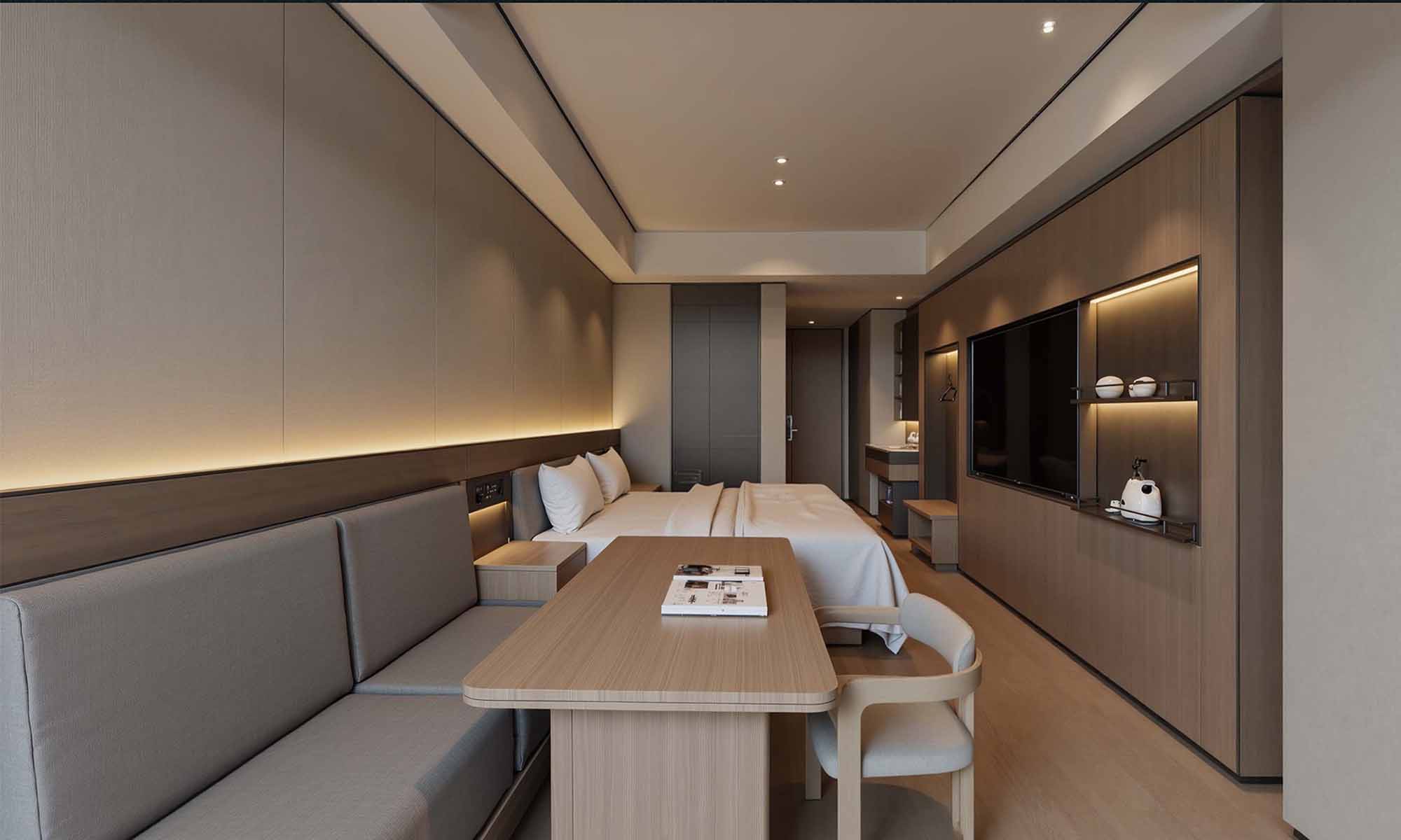 Modern Log Cabin Room Package