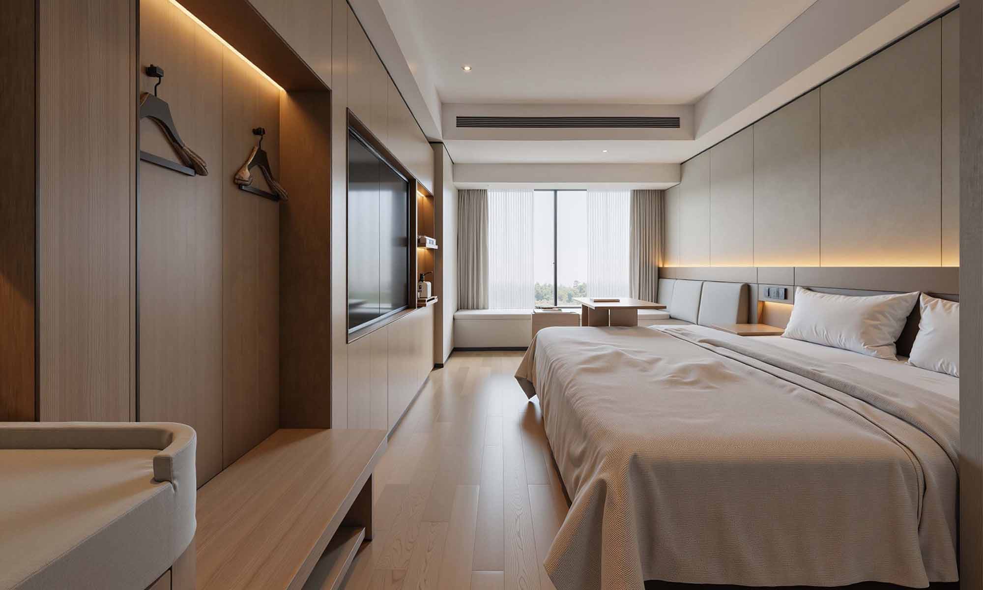 Modern Log Cabin Room Package