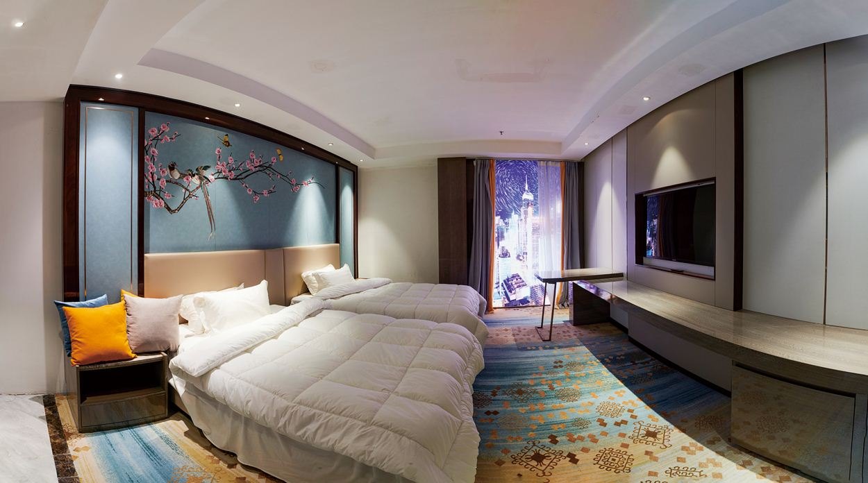 What are the current trends in hotel suite furniture?